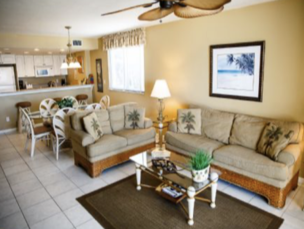 Marco Island Three Bedroom Beach Rental with Gulf Views